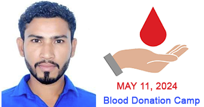 Second Voluntary Blood Donation Camp on May 11